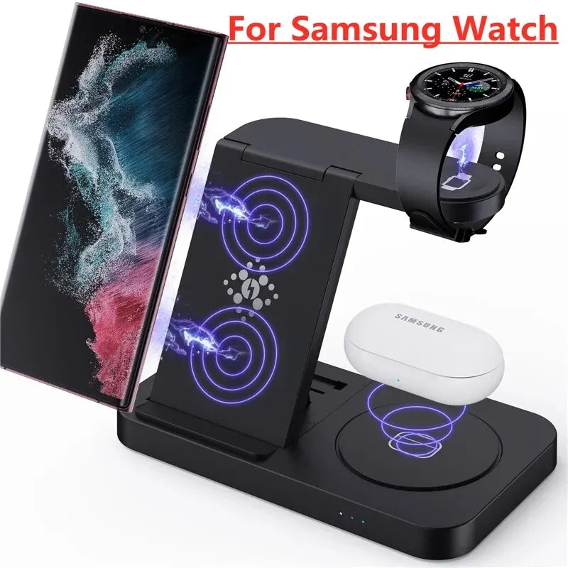 4-in-1 Foldable Wireless Charging Station