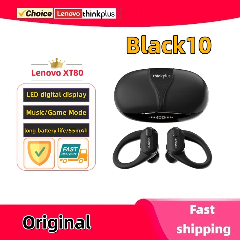 Sports Wireless Headphones with LED Display