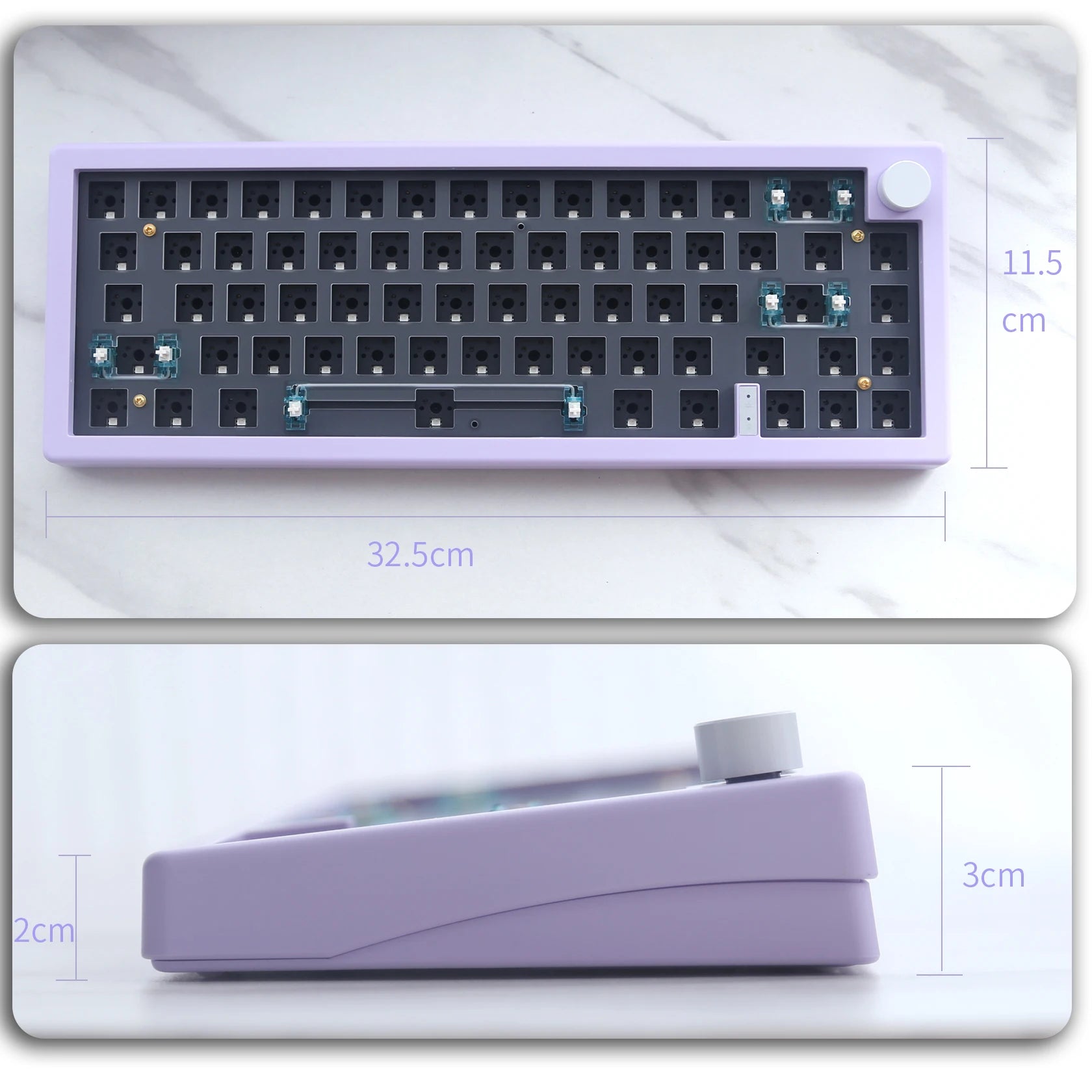 2.4G Wireless Gasket Mechanical Keyboard Kit