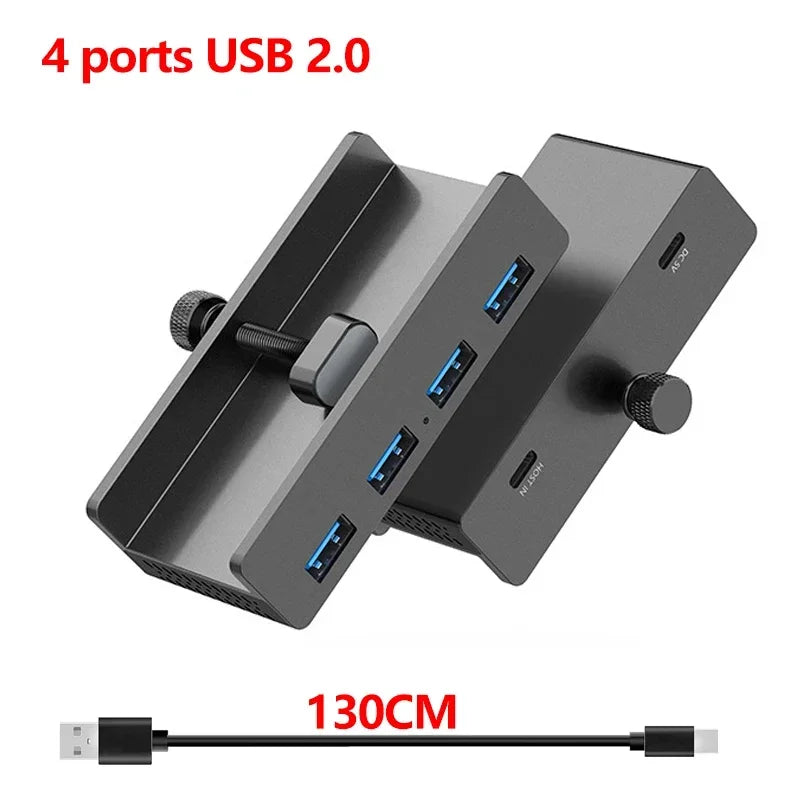 10Gbps USB 3.2 Clamp Hub Dock