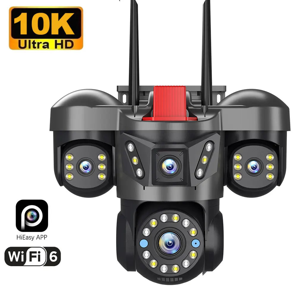 360° 16X Zoom Multi-Lens Security Camera