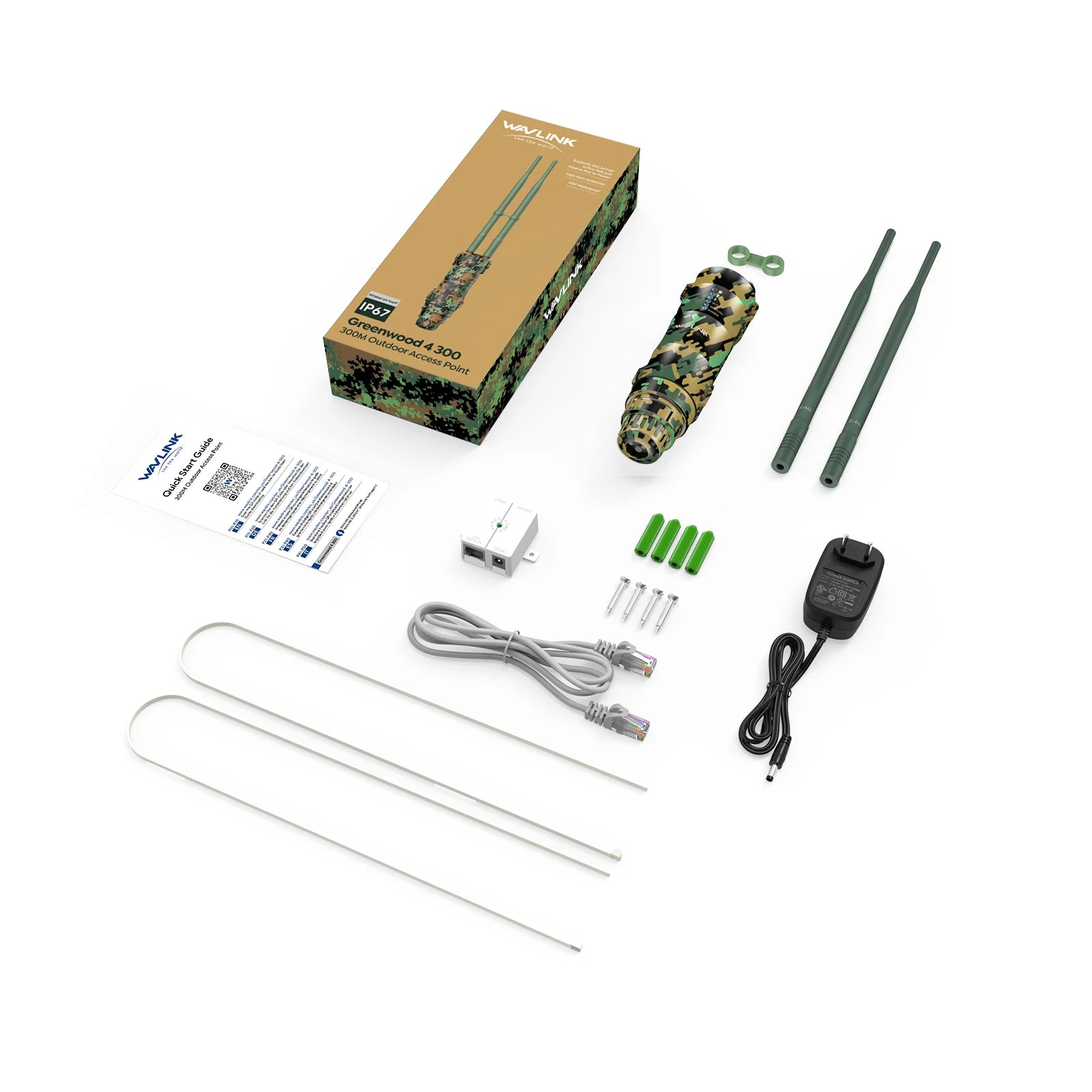 AC300/600/1200 High-Power Outdoor WiFi Range Extender