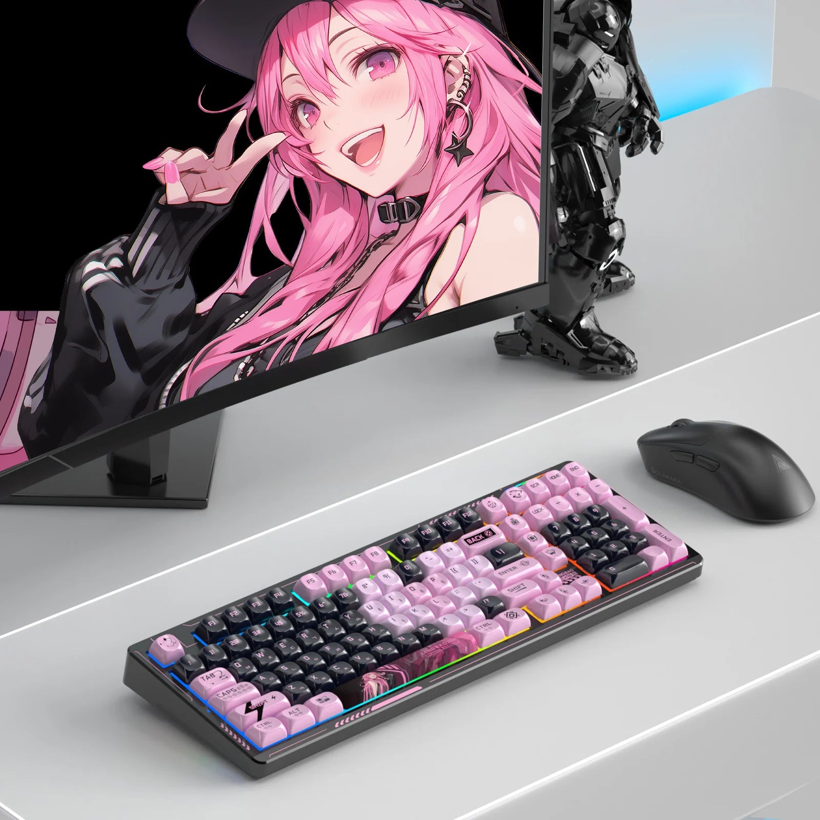 Korean Tri-Mode Gasket Keyboard