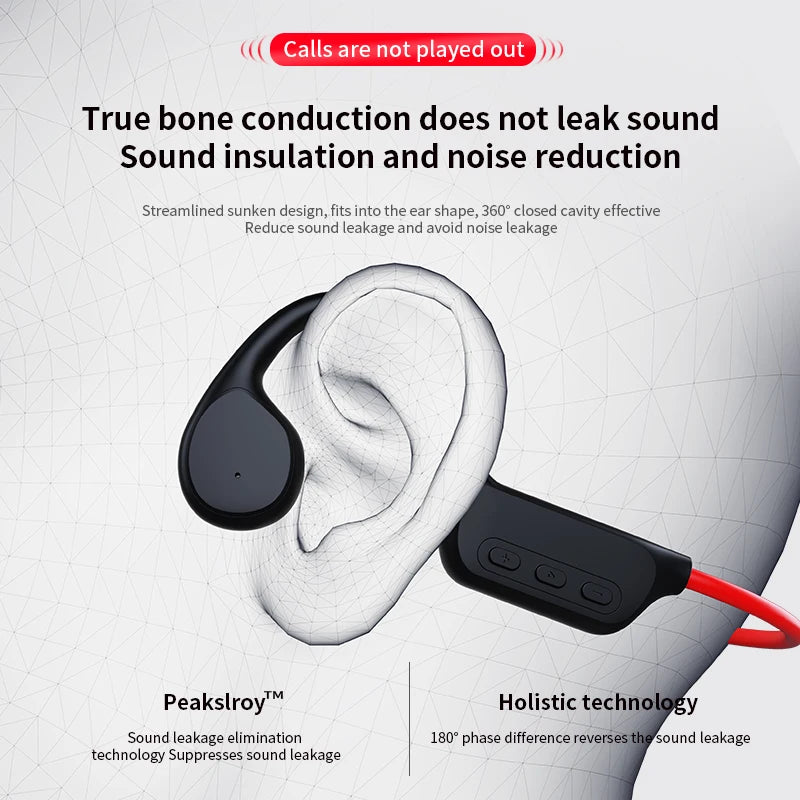 32GB Waterproof Bone Conduction Headphones