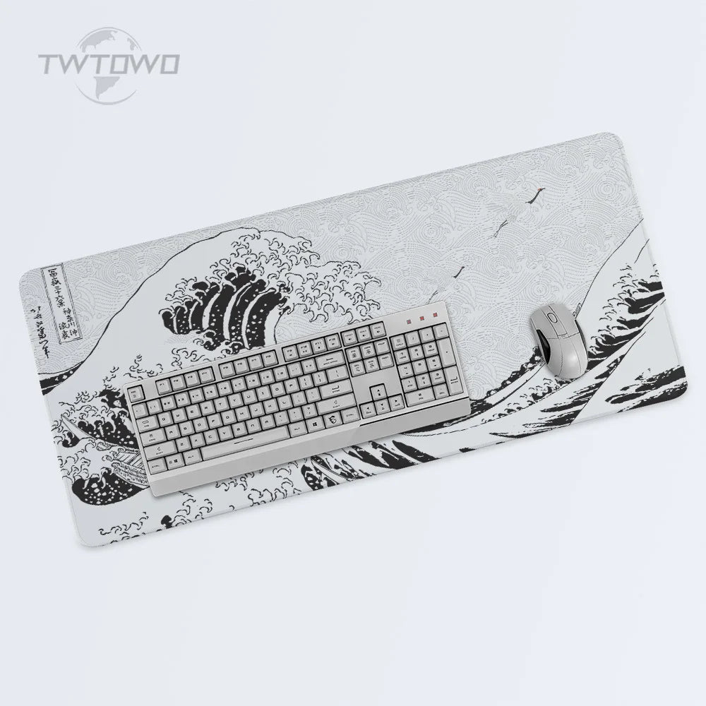 Black & White XL Gaming Mousepad