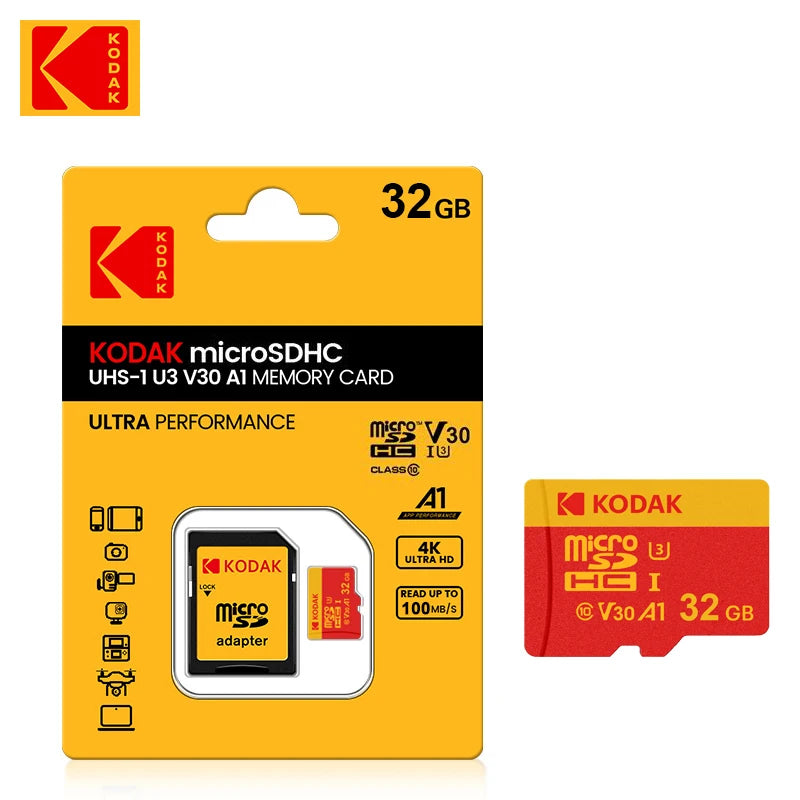Class 10 U3 Micro SD Memory Card