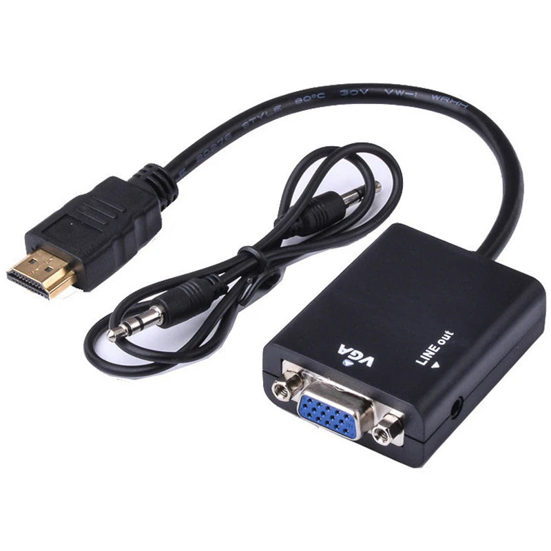HDMI to VGA 1080P Video Adapter