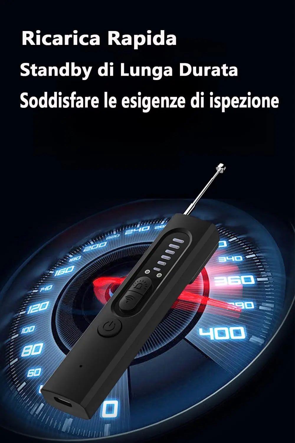 Microspy Detector Black