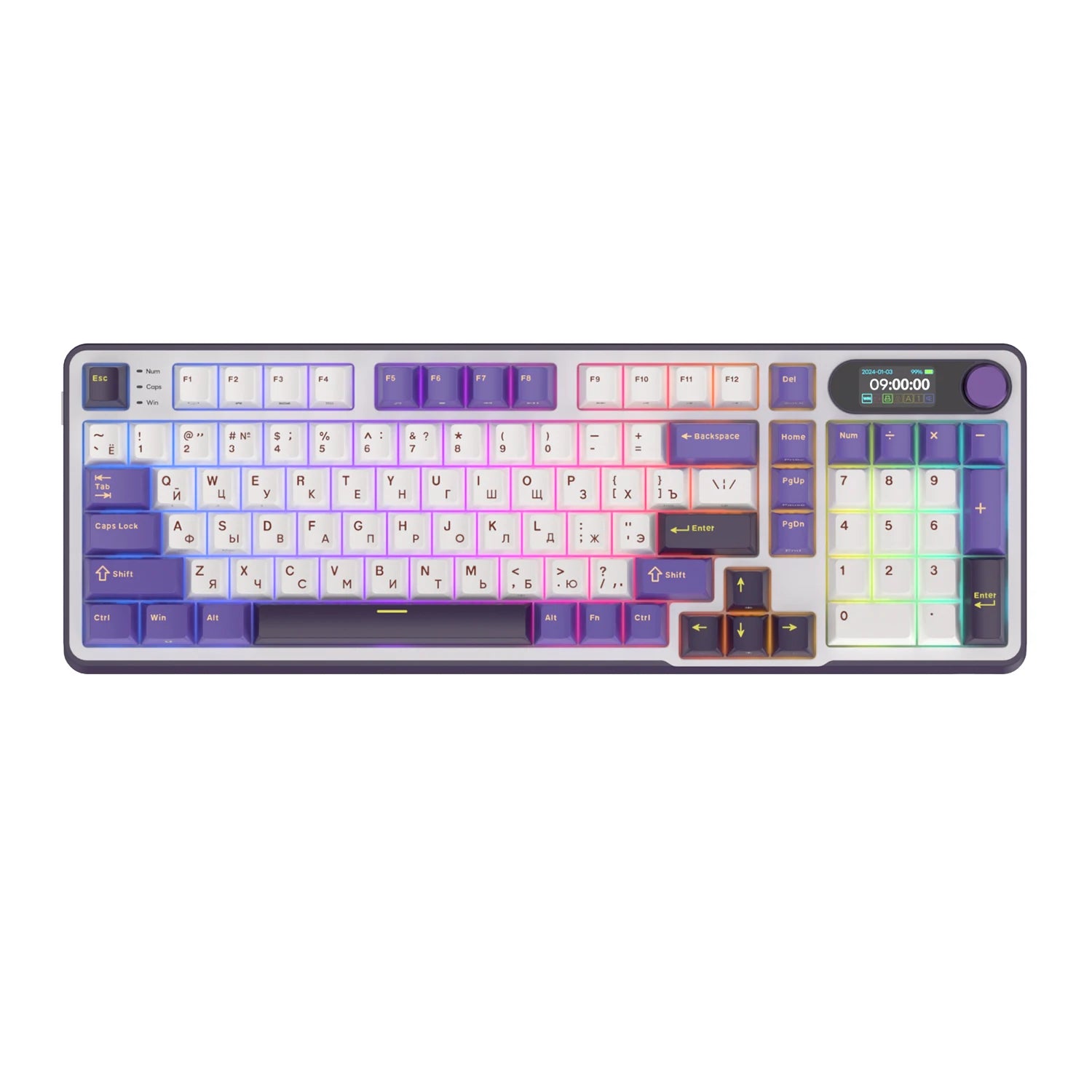 Tri-mode Mechanical Gaming Keyboard
