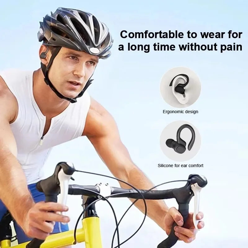 HiFi Ear-Hook Waterproof Sport Headphones