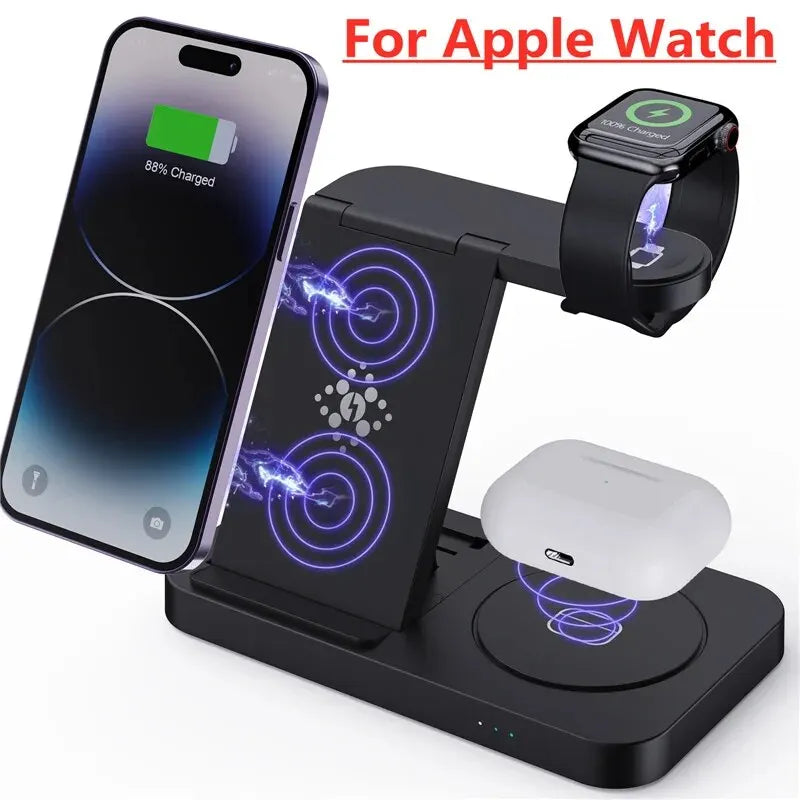 4-in-1 Foldable Wireless Charging Station