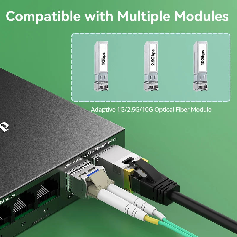 6-Port 2.5Gb Web Managed Switch