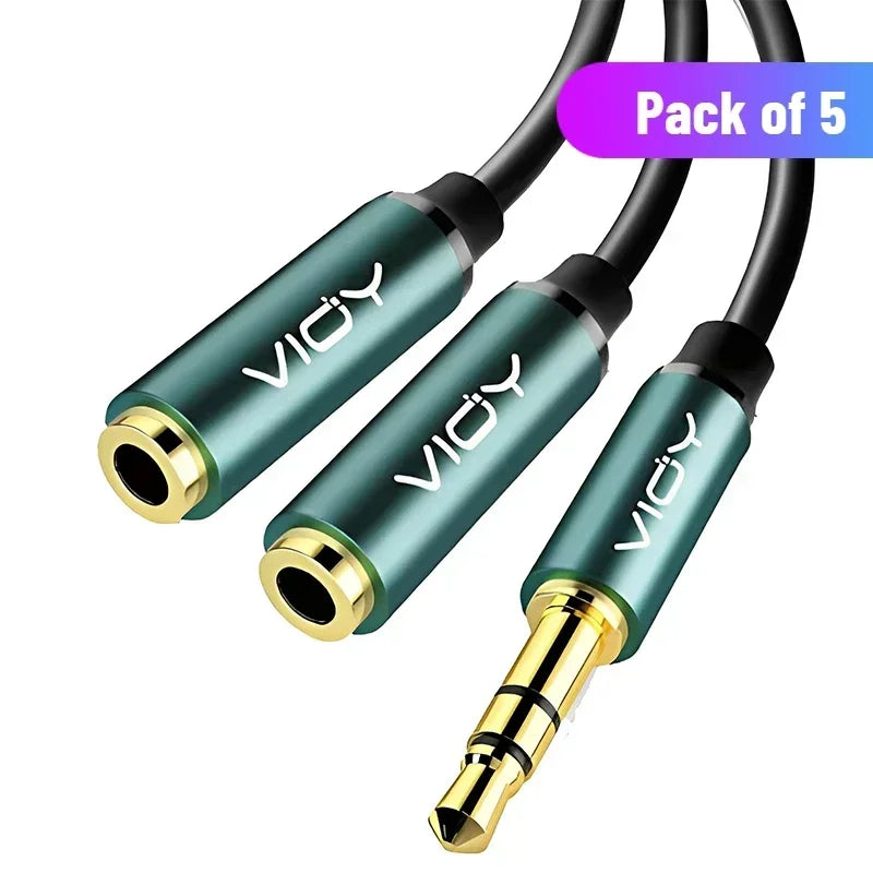 3.5mm Headphone Splitter Adapter