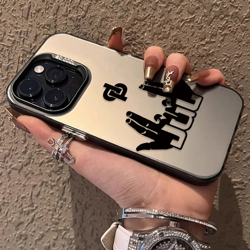 Shockproof Plating Matte Cover Case for iPhone 16