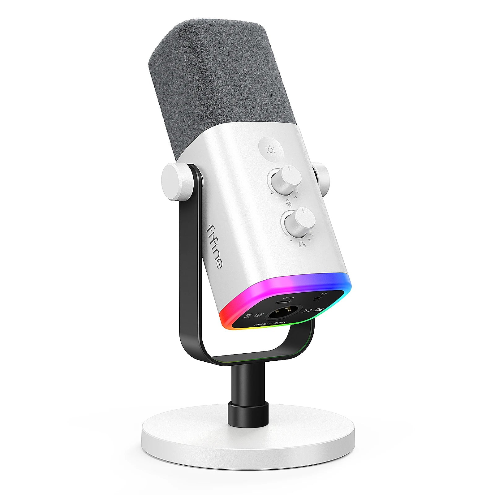 USB/XLR Dynamic Microphone with Touch Mute