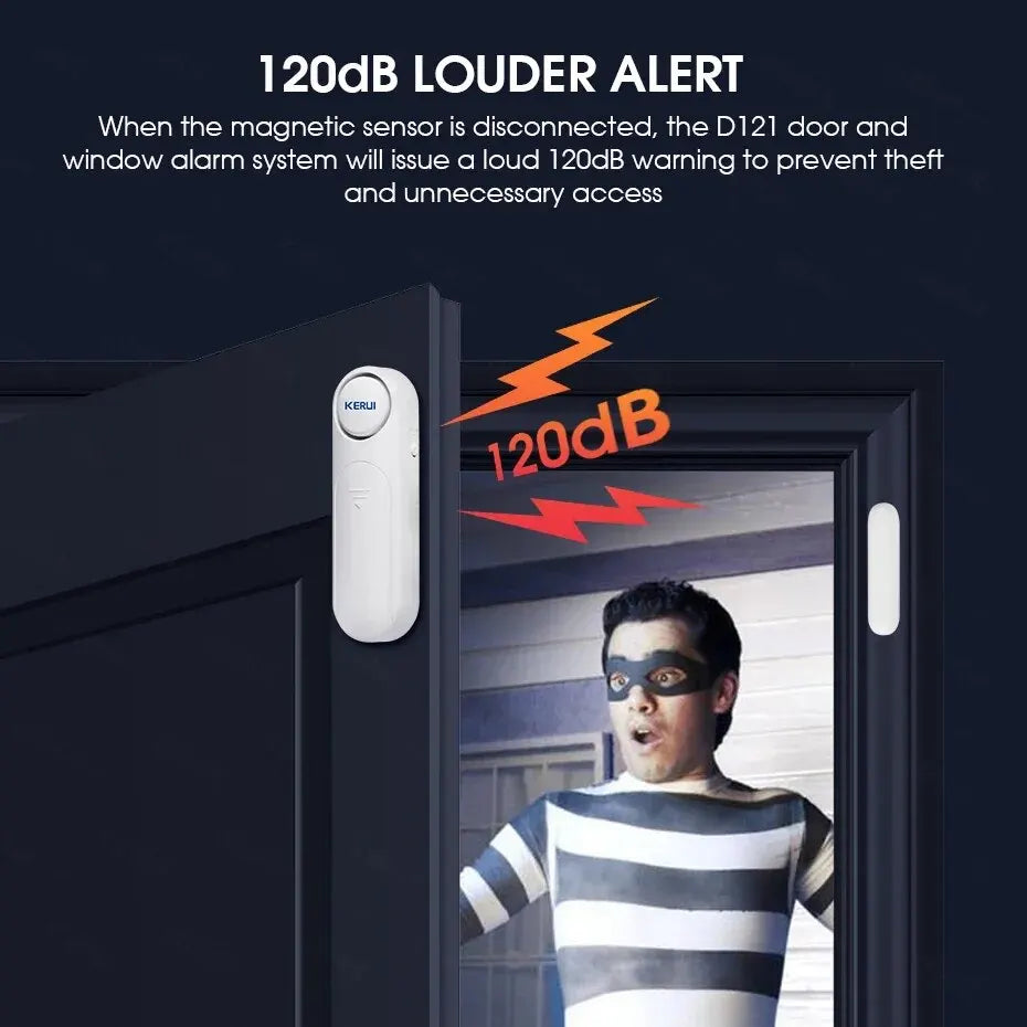 120dB Smart Home Security Detector