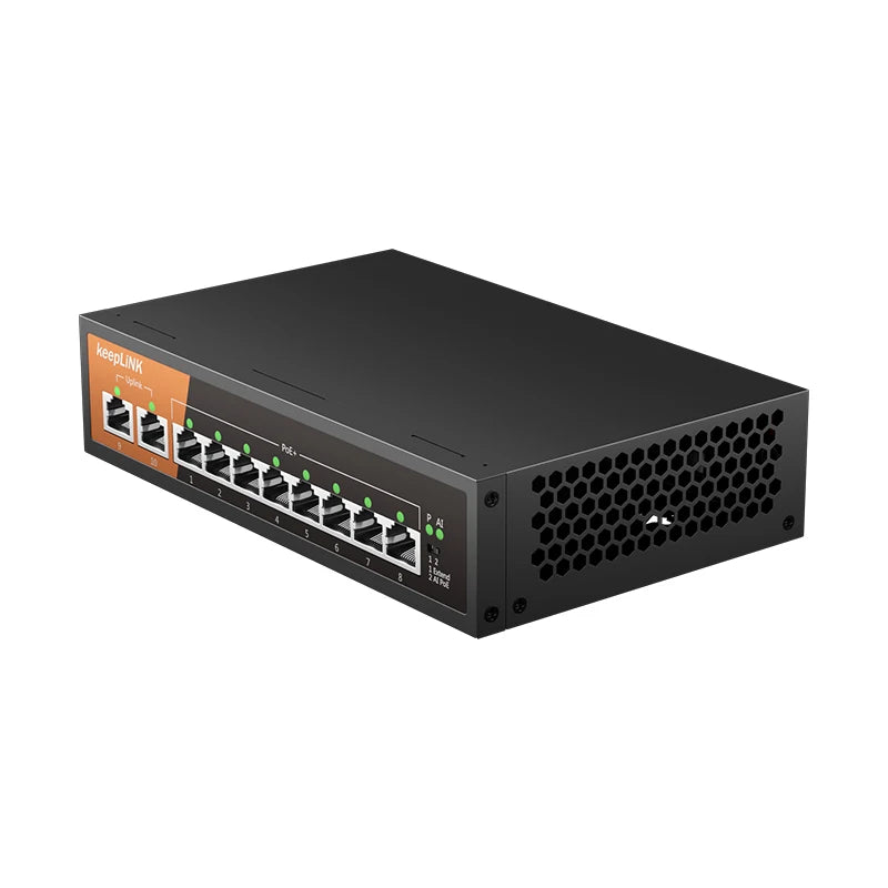 10-Port Gigabit PoE Network Switch