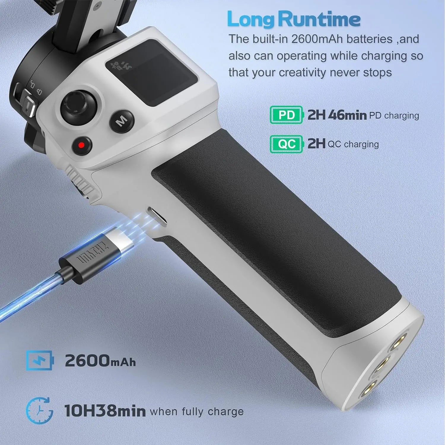3-Axis Handheld Stabilizer for Mirrorless