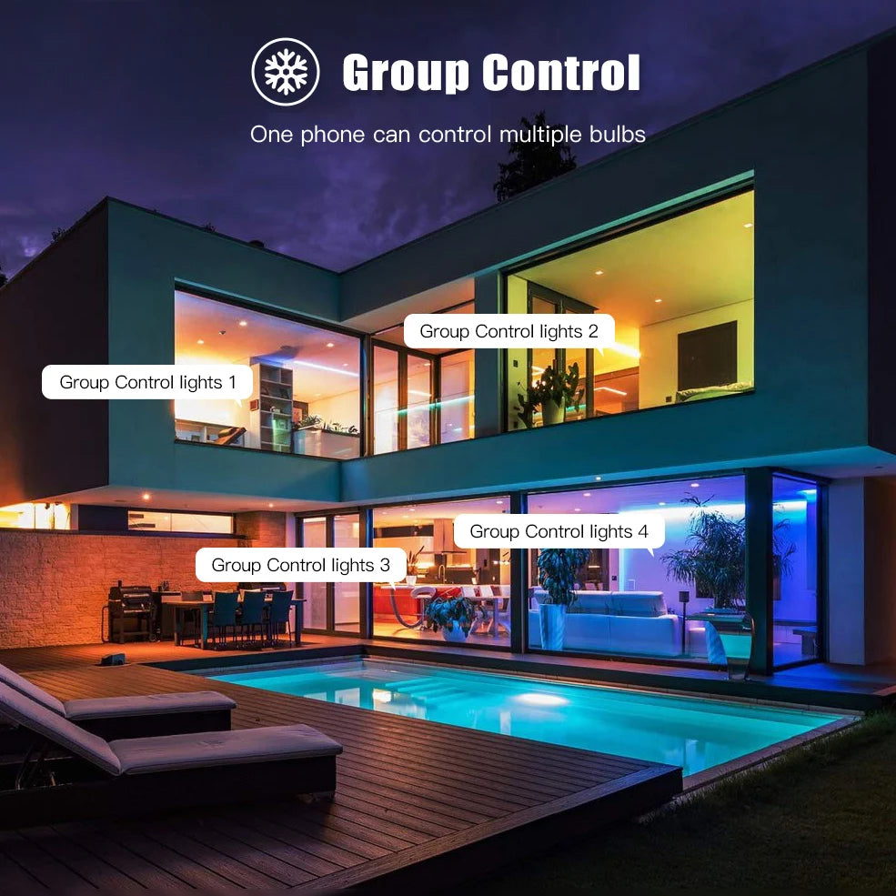 Wi-Fi & Bluetooth GU10 Smart Bulb