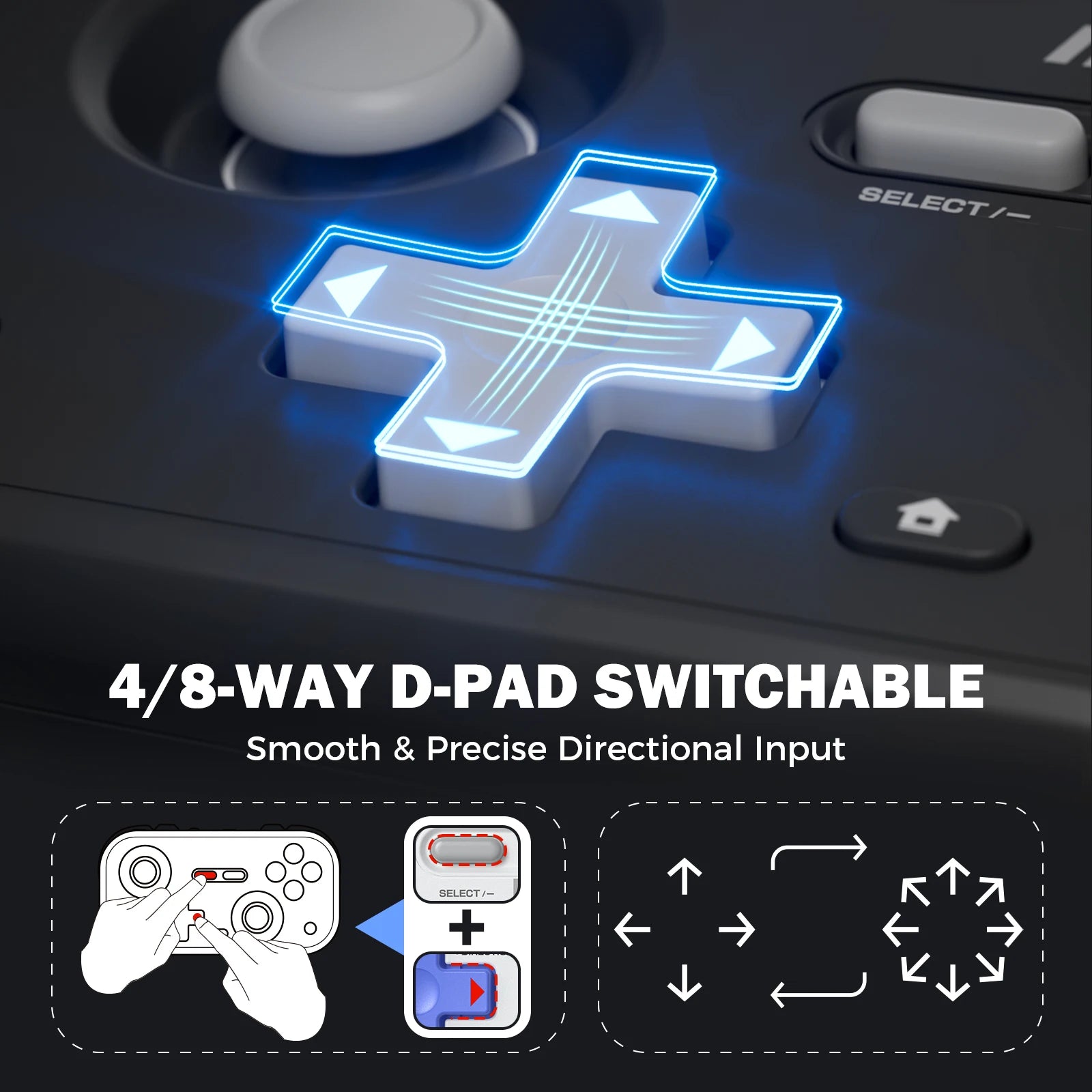 Retro Pocket Hall Effect Controller