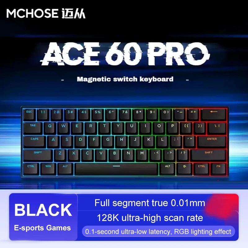 ACE60 Pro High-Speed Magnetic Gaming Keyboard