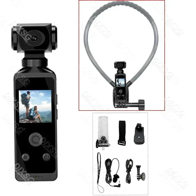 270° Rotatable 4K Pocket Action Camera