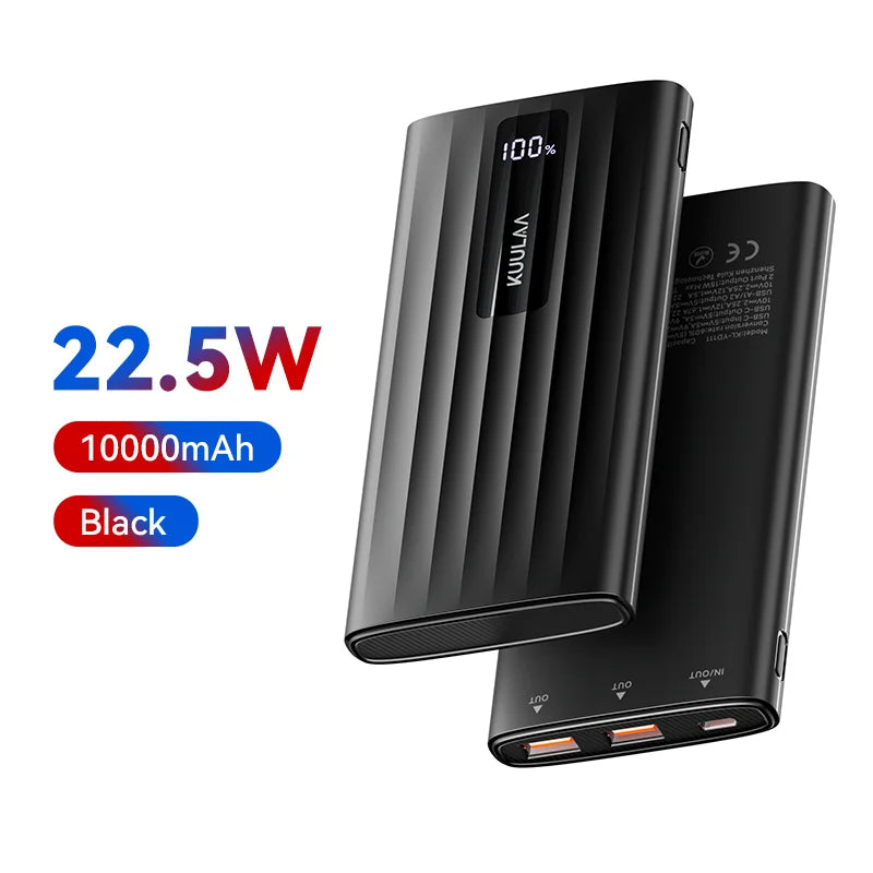 10000mAh 22.5W Fast Charging Power Bank