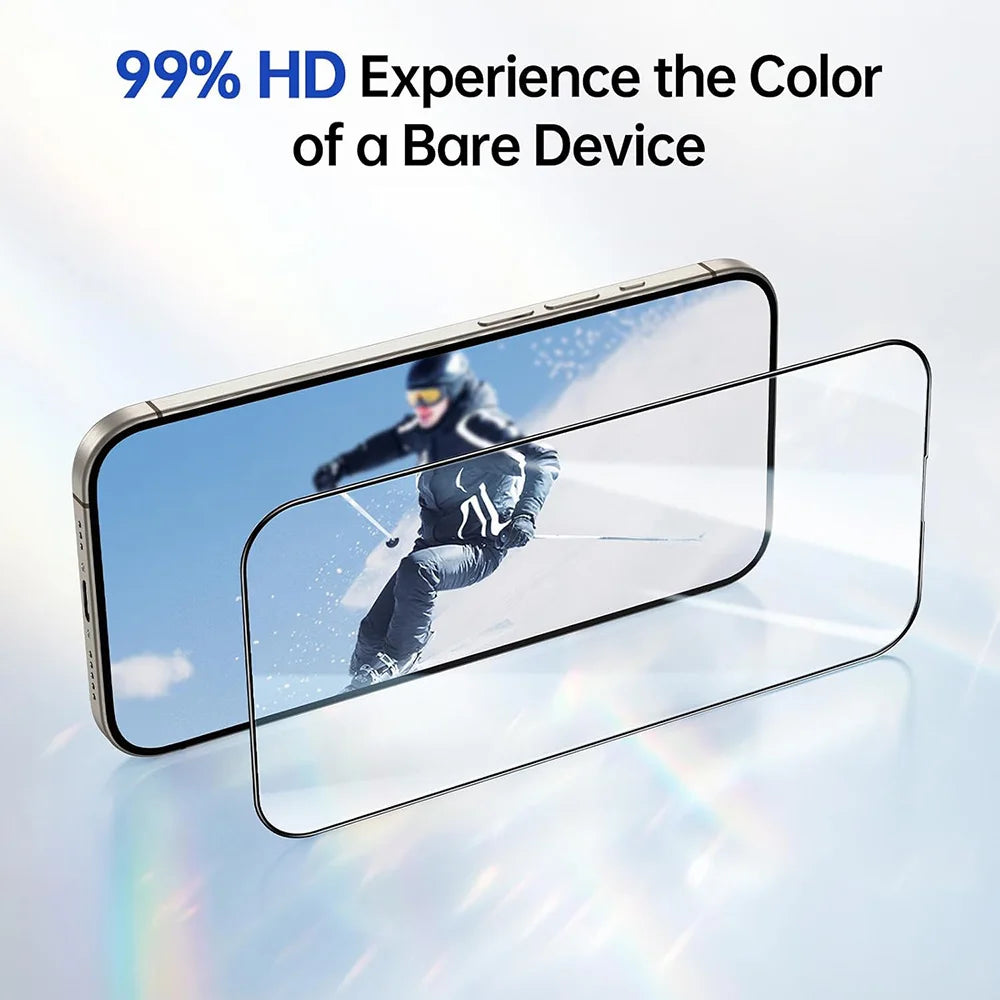 3PCS Full Cover Protective Tempered Glass For iPhone