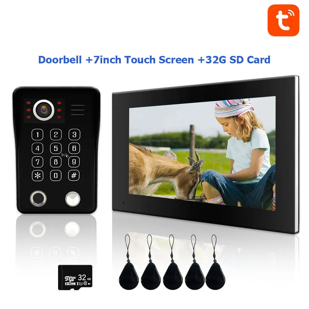 5-in-1 Smart WiFi Video Doorbell