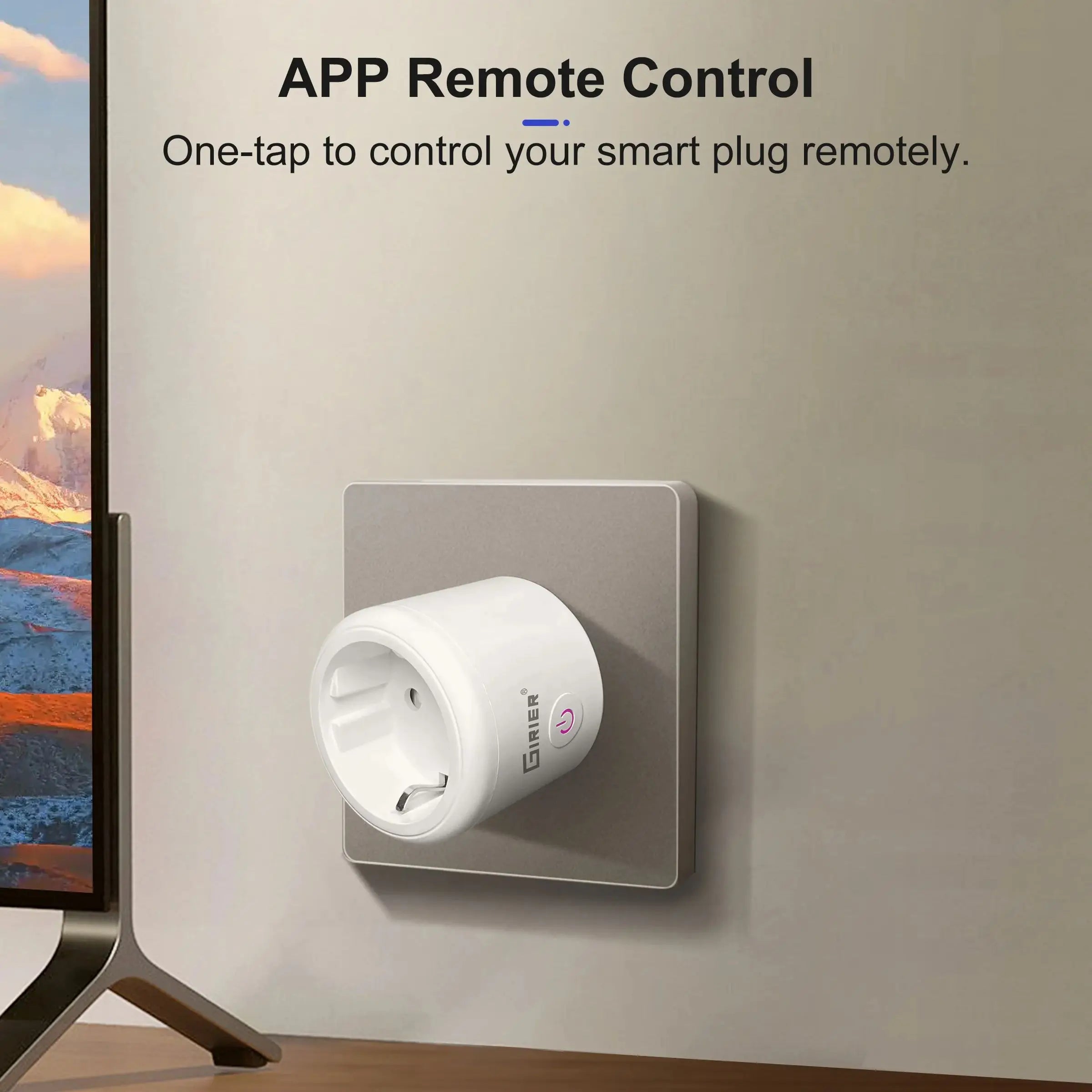 20A Smart Home Outlet Socket