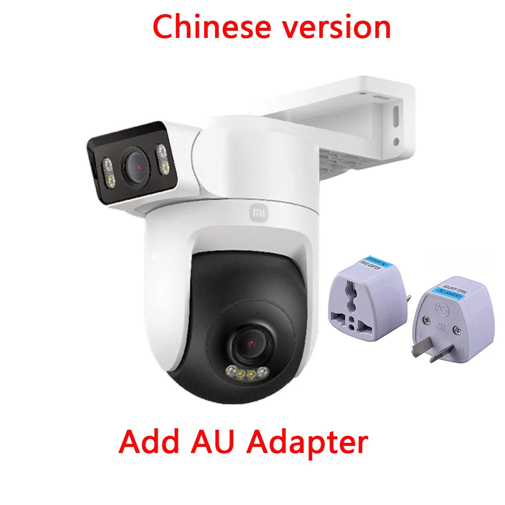 AI Dual-Camera Outdoor Security Camera