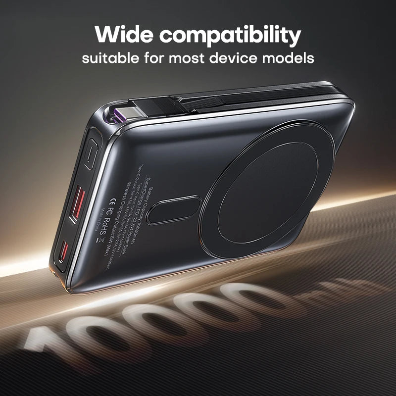 Magnetic Wireless Power Bank 10000mAh