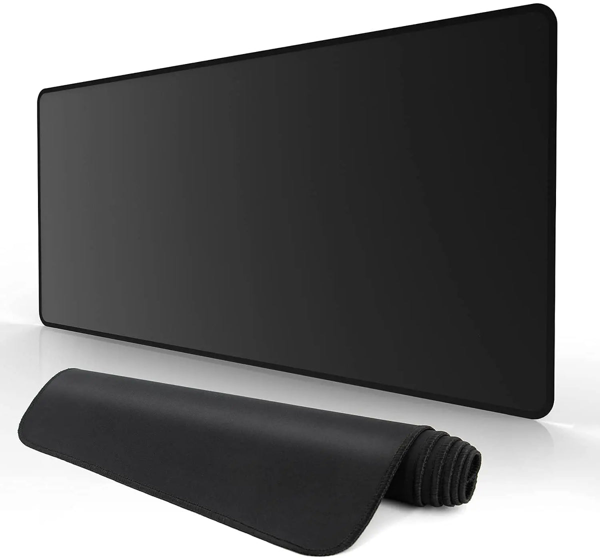 XXL Black Gaming Mousepad Black