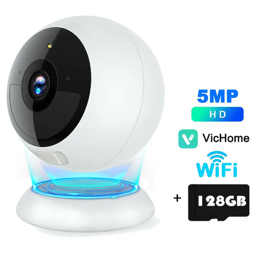 2K Wifi Magnetic Battery Security Camera Indoor/Outdoor